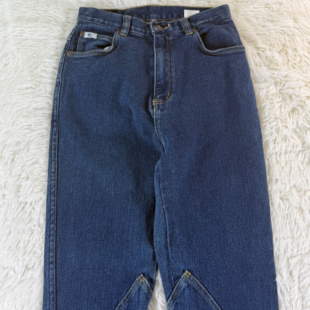 Vintage Millers Women Equestrian Riding Jeans Size 24 Dark Wash High Rise Denim